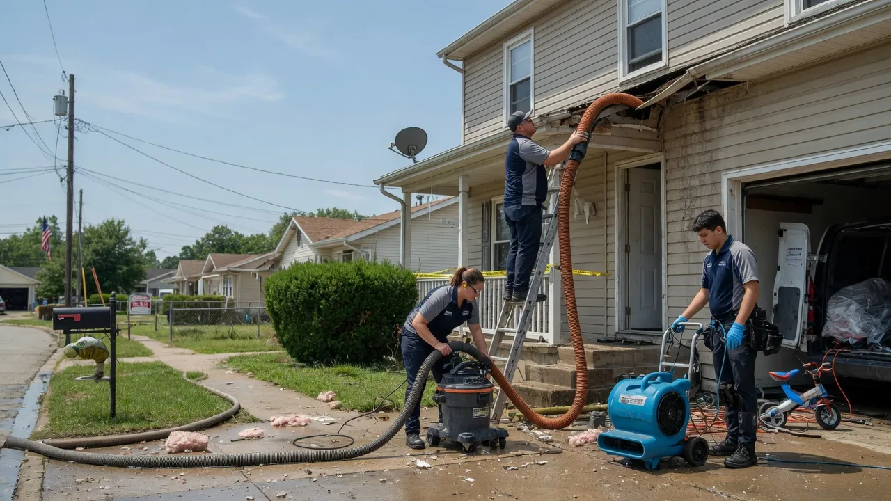 Water Damage Restoration in Mascoutah, IL near me